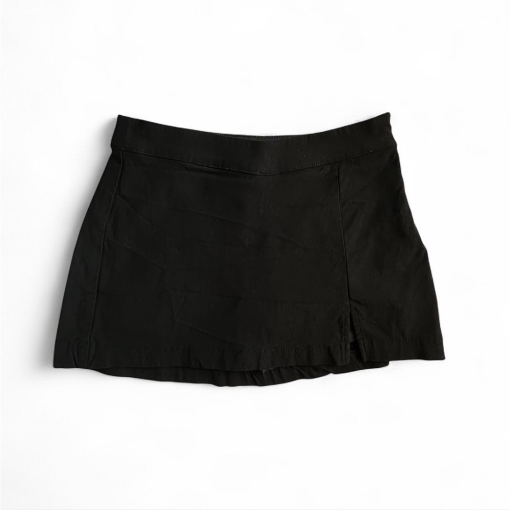 Garage Black Mini Skort